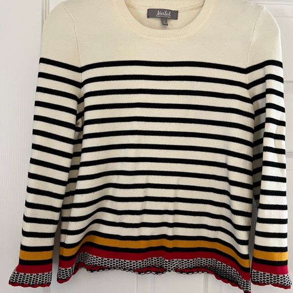 Multi-colored Striped Sweater - Picture 1 of 2